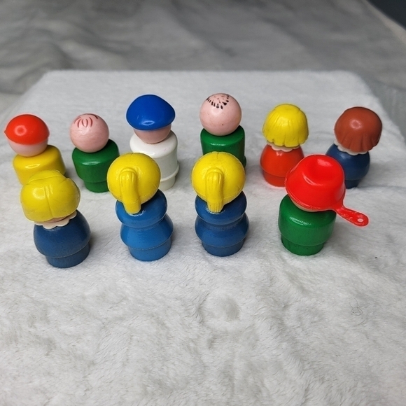 Fisher Price Little People Lot. Some Wooden, Some Plastic. - Picture 3 of 7